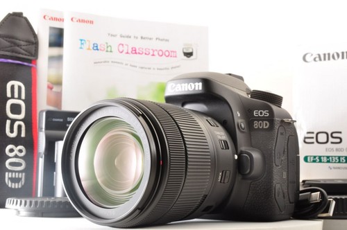 Mint 890shot canon - eos, 80d