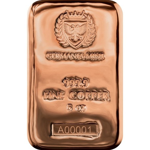 Lingot germania mint 5 - 5, oz