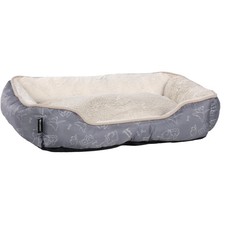 Coussin Lilly gris Rectangle