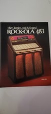 Flyer   ROCK-OLA  483      JUKE BOX  advertisement original see pic