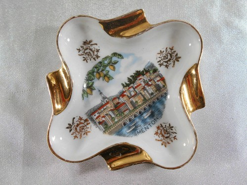 Tres beau cendrier menton - cendrier, "