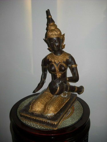 Statuette bronze apsara - statuette,