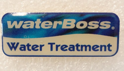 Waterboss pinback button - waterboss, water
