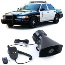 Fanfare De La Sirène De La Police Des États-Unis Multi Klaxon Avec Microphone