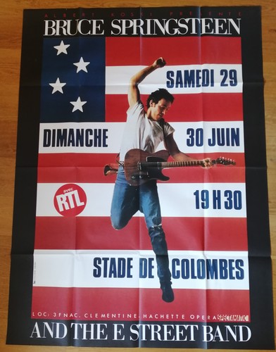 Bruce springsteen affiche - springsteen,