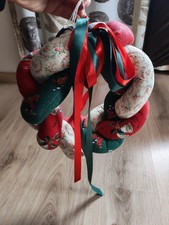 Couronne de Noel tressé en