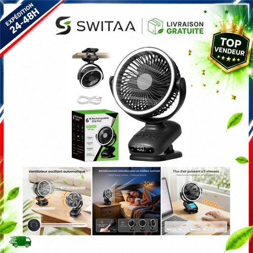 Mini ventilateur rechargeable