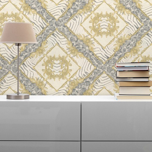 Papier peint baroque - papier,