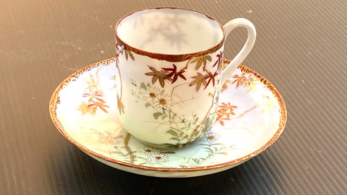 Ancienne tasse cafe - ancienne, a