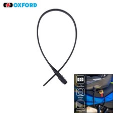 Oxford Combi Zip Lock 470mm Adjustable Length Combination Zip-Tie Cable Black