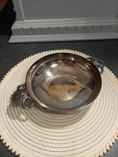 Argenterie Ancienne Plat Avec