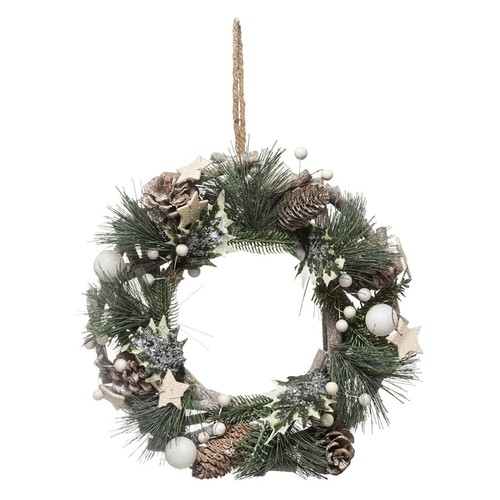 Couronne noël décorative - couronne,