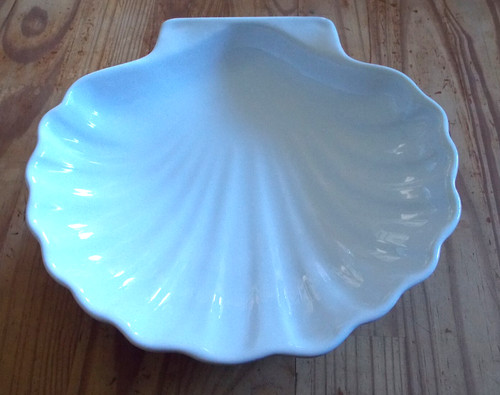 Grand plat coquille - grand,