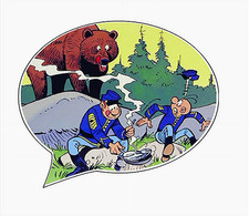 Magnet bulle BD Tuniques