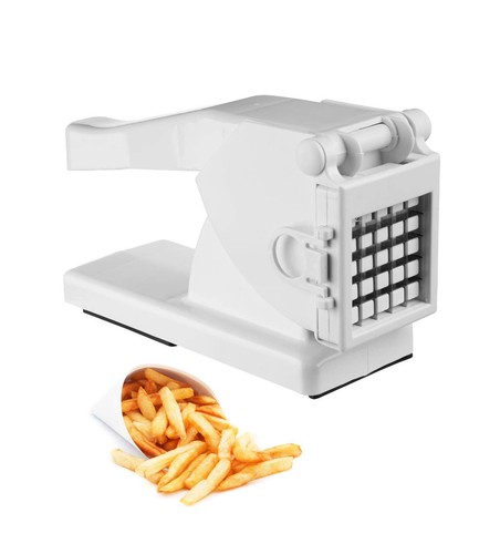Coupe frites avec grilles - coupe,