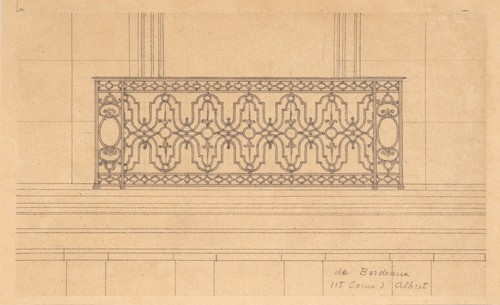 Dessin architecte fin - 1, d'un