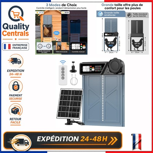 Porte automatique poulailler