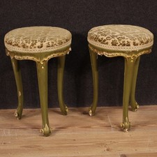 Paire de tabourets style