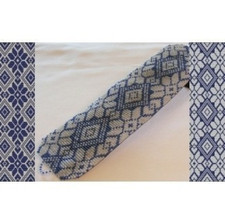 2 Loom Patterns - Blue Knit Cuff Bracelets - 2 Variations For The Price Of 1