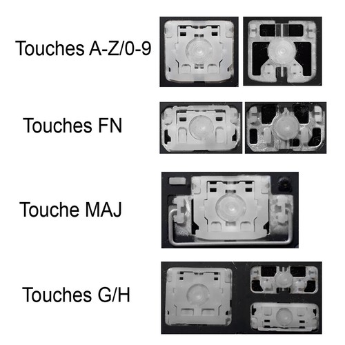 Touche clavier pour lenovo - de,