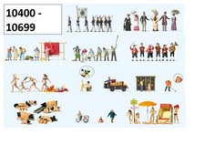 Preiser Exclusive Series 1:87/H0 AC - Free Selection from the Range - New - 2