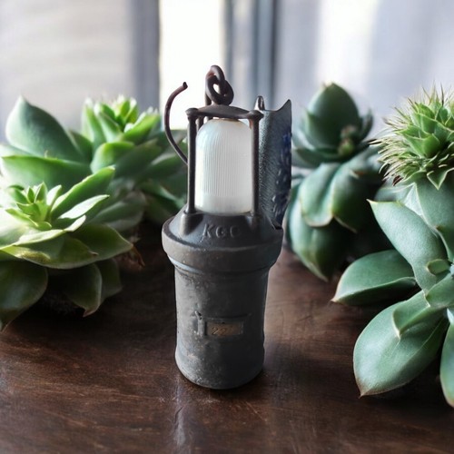 Ancienne lampe mineur - ancienne, mine
