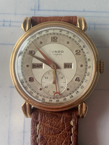 Montre 18k homme - or,