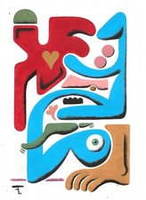 Art contemporain peinture