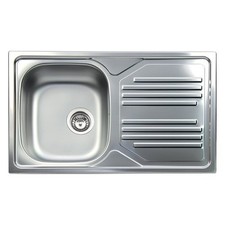 Évier 1 Bac ATMOSPHÈRE Inox