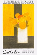 Bernard CATHELIN Affiche litho