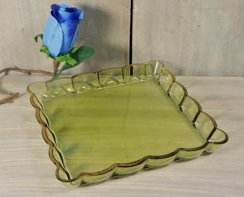Ancien plat plateau service - plateau,