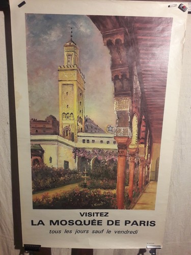 Affiche ancienne visitez la - ,