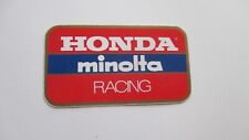 sticker vintage Honda Minolta