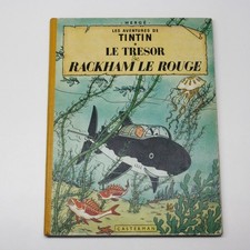ALBUM BD TINTIN – LE TRESOR DE RACKHAM LE ROUGE – B26 – 1958 – CASTERMAN (T6)
