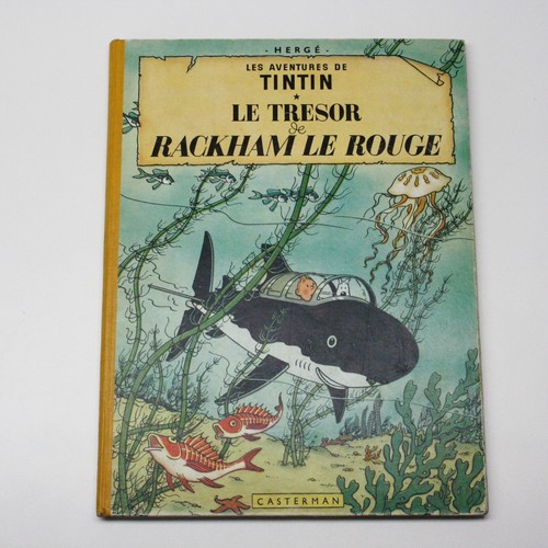 Album tintin le tresor - tintin,