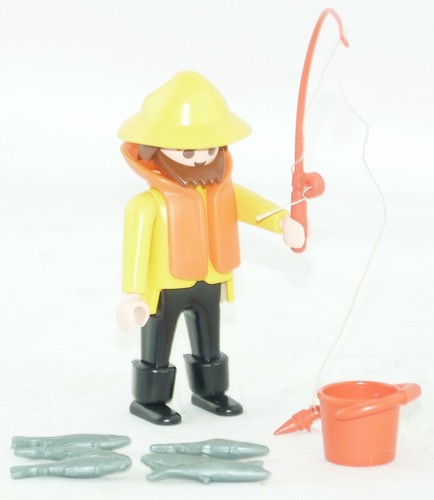 Playmobil 3347 pecheur de - playmobil, le