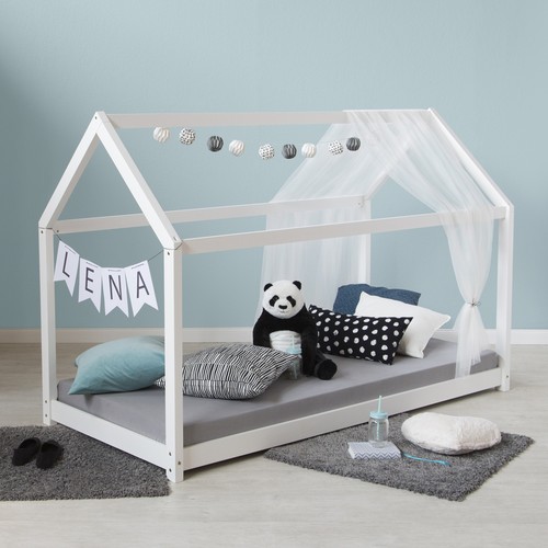 Lit enfant 80x160 maison - lit,
