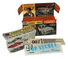 Corgi toys boîte box repro 261 james bond's aston martin db5