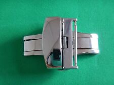 "BUTTERFLY" STEEL FOLDING BUCKLE 24mm A BRACELET PUSHERS 26mm