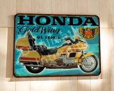 Plaque métal Honda Goldwing 1500