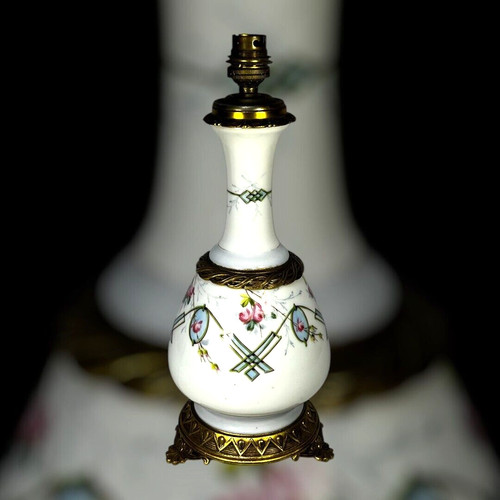 Lampe ancienne porcelaine - lampe, de