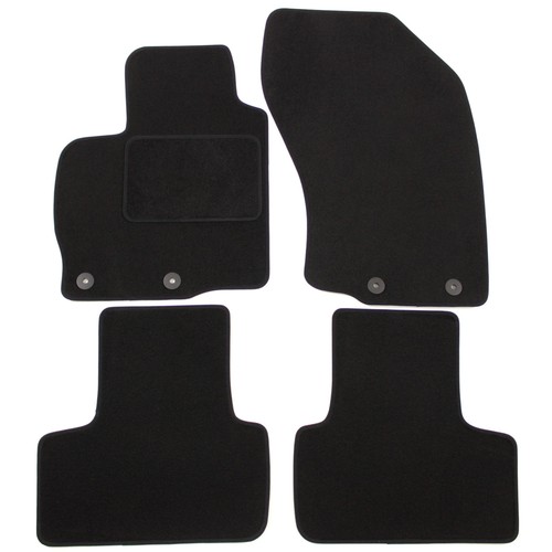 Tapis sol noir velours - velours, pour