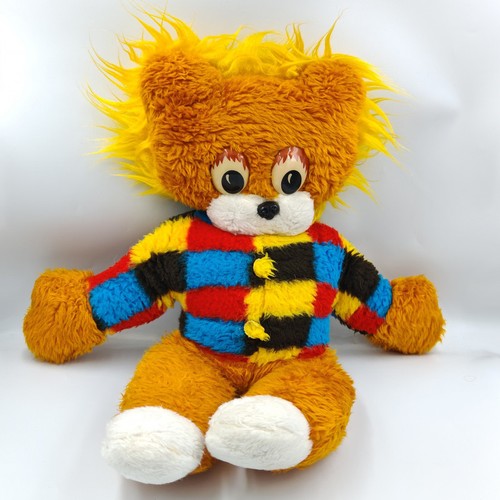 Ancienne peluche chat - , lion