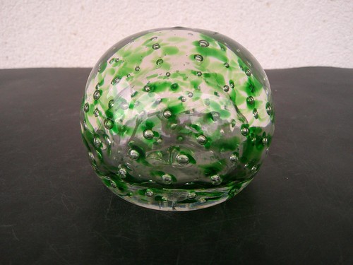 Presse papier verre boule - en,