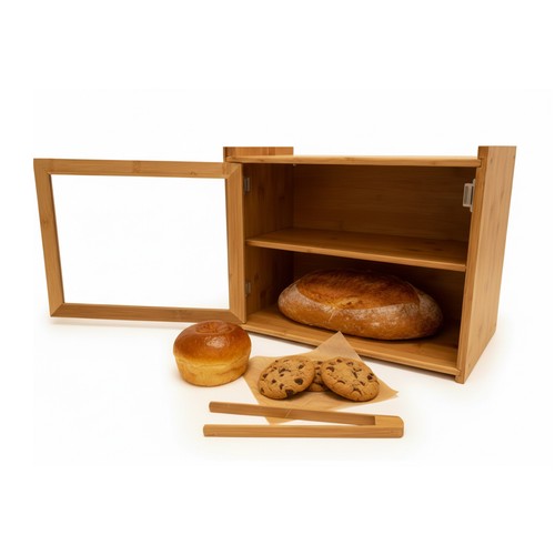 Boîte pain bambou - boîte, à