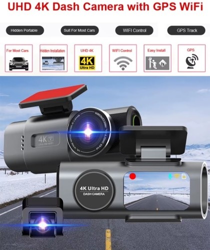 Dashcam voiture uhd - dashcam, wifi