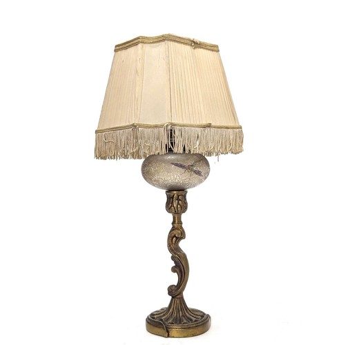 Lampe table bronze de - lampe, en