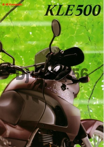 Brochure moto kawasaki kle - brochure,