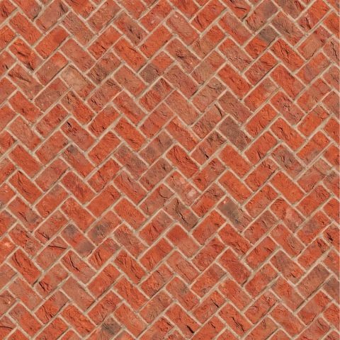 Herringbone brique rouge en - herringbone,
