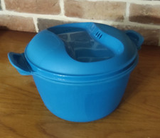 Tupperware  Maxi Cuiseur à Riz  micro-onde  3L  bleu